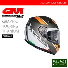 Givi Graphic Touring Titanium Full Face Turismo Helmet