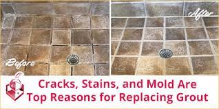 can you regrout over existing grout