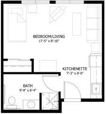 Studio Apartment Floor Plans