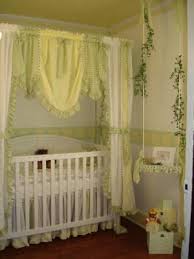 green gingham baby crib set