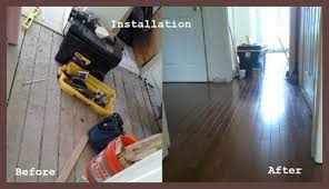 hardwood flooring installed repair