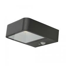Solar Power Square Downwards Wall Light
