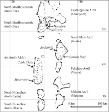 Central Maldives Atolls Including Baa North Male And Ari