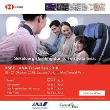 hsbc ana travel fair 2018 central