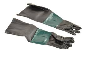 gloves for sandblasting cabinet