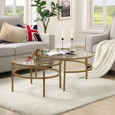 gold coffee tables with trendy and