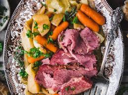 dump and bake corned beef and cabbage