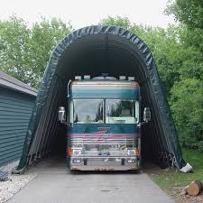 Why building a carport is much better than constructing a garage. Garages Vehicle Storage Farmtek