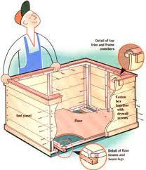 build a firewood storage box diy