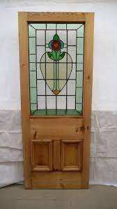 original stained glass internal door