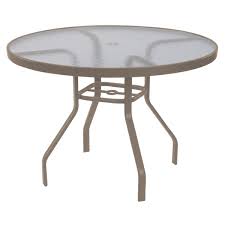 36 Round Acrylic Patio Dining Table