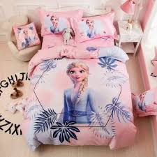 Cotton Frozen Elsa Double Queen Bed