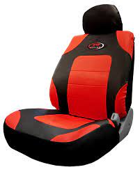 R Racing Red Sport Low Back Seat Cover