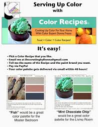 Color Recipes Ordering Color Palettes