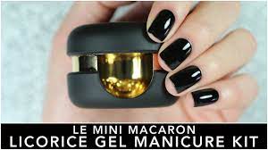 new le mini macaron licorice gel