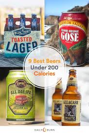 low carb craft beers under 200 calories