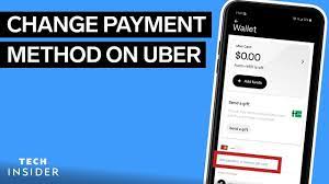 how to change payment method on uber