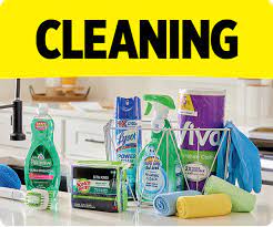 household cleaning s supplies