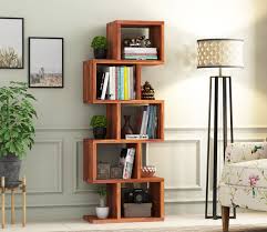 Cagney Sheesham Wood Ladder Book Shelf