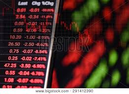 Stock Crisis Red Price Image Photo Free Trial Bigstock