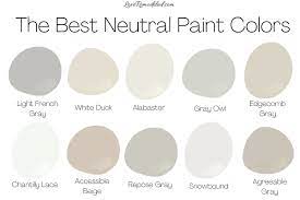 The Best Neutral Paint Colors For The