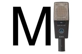 microphone terminology m with
