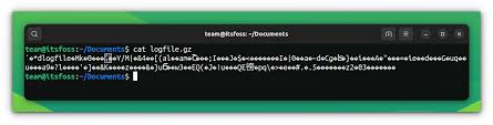 yze gzip log files in linux