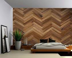 Brown Wood Texture Large Wall Mural