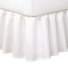 ruffled 14 bed skirt white bed skirt