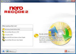 This is very beneficial, if you want to use disc compatible files in your editing or authoring project in 'nero video'. Dvd Recoding