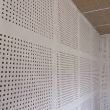 sound proof gypsum perforated tile