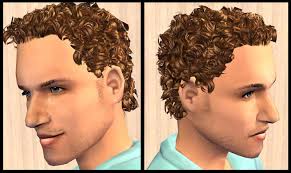 the sims 3 curly hair male