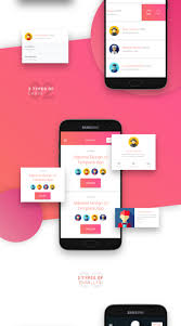 You can provide a custom elevation for a card with the card_view:cardelevation attribute. Matta Material Design Android Ui Template Theme App Csform