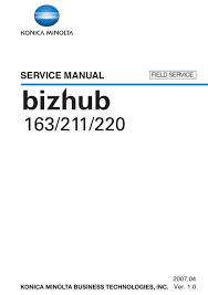 Hard disk drive (up to date). Konica Minolta Bizhub 163 Service Manual Pdf Download Manualslib