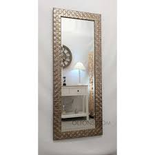 Buy Full Length Wall Mirror Wood Square