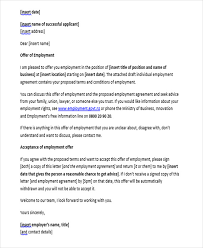 8 Job Appointment Letter Templates Free Samples Examples Format