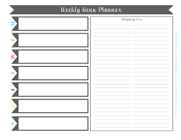 Unforgettable Meal Planning Calendar Template Ideas Weekly