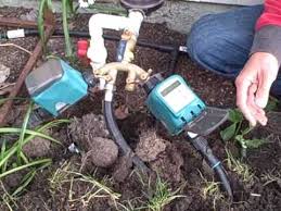 drip irrigation and water timer