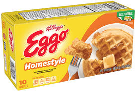 homestyle frozen waffles l eggo with