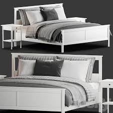 ikea hemnes bed bed 3d models