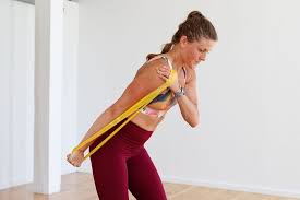 resistance band arm workout video