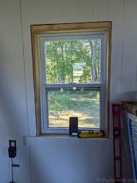 adding interior window trim