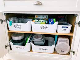 By far, my favorite way to organize kitchen cabinets is with a lazy susan. How To Organize Kitchen Cabinets Thirty Handmade Days