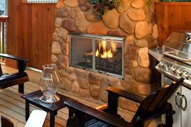 Gas Outdoor Fireplaces Marsh S Fireplace
