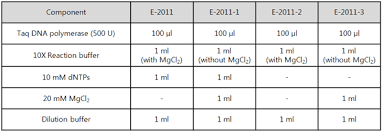 taq dna polymerase 10x reaction buffer