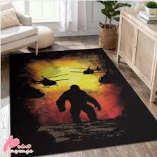 inspired by king kong area rug