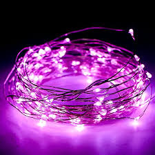 Kany 100 Led 33 Ft String Lights Copper Wire Led Lights Battery Operated Waterproof Starry String Lights Decorative Rope Lights For Seasonal Christmas Holiday Wedding Parties Pink Home Kitchen B076715ylr