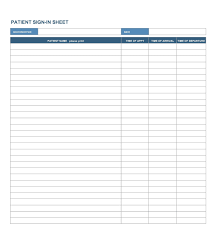 30 printable sign in sign out sheets