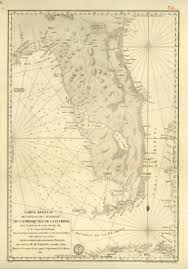 Florida Memory Nautical Chart Of The Peninsula Of Florida