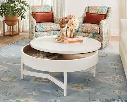 a coffee table in your living room